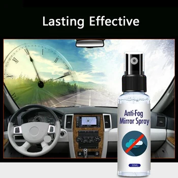 

Car Cleaning Long Last 90 Days Auto Car Window Glass Cleaner Anti Fog Agent Mirror Spray Waterproof Rainproof Car Accessories
