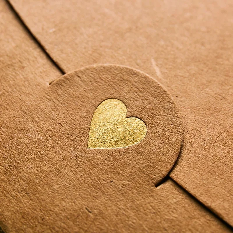  Paper envelopeGolden Heart clasp envelopesWedding Invitation Envelope Gift DIY Envelopes 10pcs/lot - 4.00048E+12
