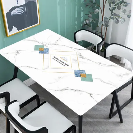 Водонепроницаемый маслостойкий коврик из ПВХ не стирается и обжигает простой