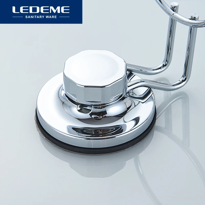 LEDEME Single Cup Holder Wall Mounted Toothbrush Tumbler Holder Cup Stand Bathroom Accessory L3706