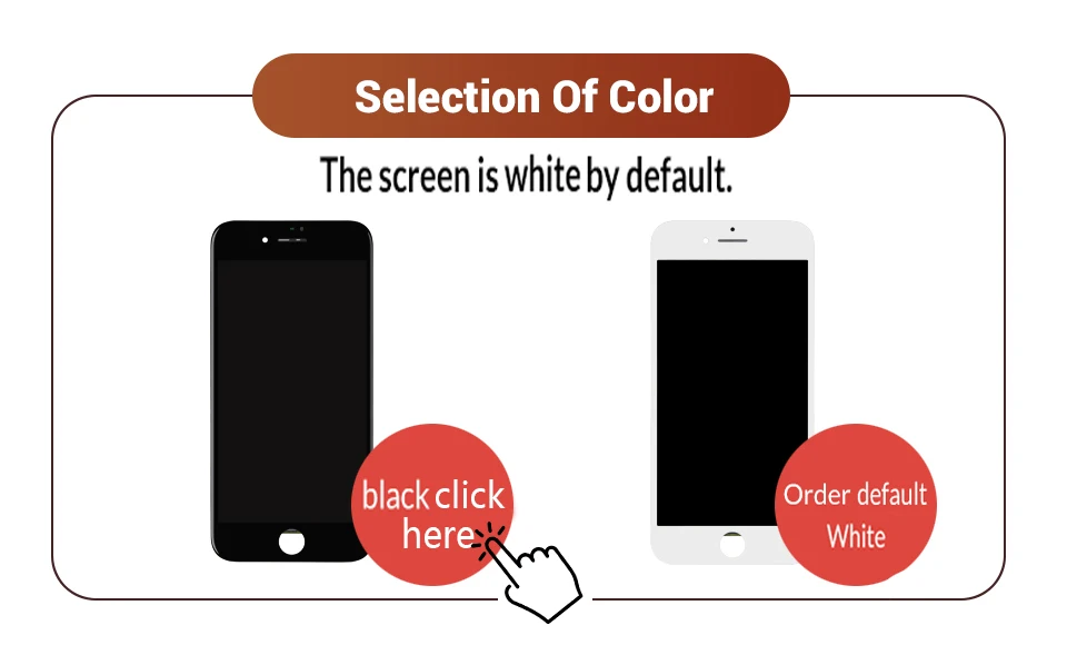 Премиум ESR для iPhone 7 8 плюс ЖК-экран сенсорный экран для iPhone 6S плюс белый цвет русский склад