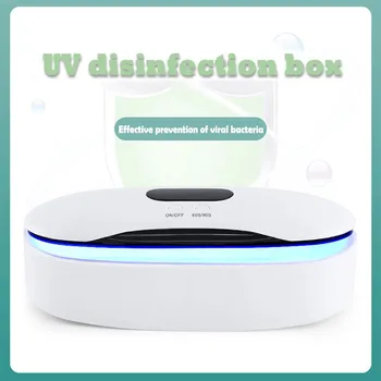 

New Arrival nail gel lamp UV Sterilizer Box Toothbrush Cell Phones Mask Comestic Tool Disinfection nagellamp In stock#Z35