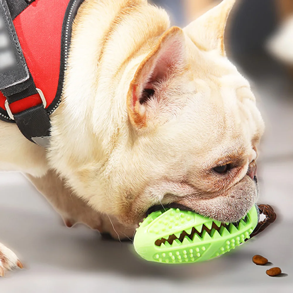 Pet Dog Rubber Chew Toy Durable Teeth Cleaning Training Molar Toy For Small Medium Dog Puppy 2