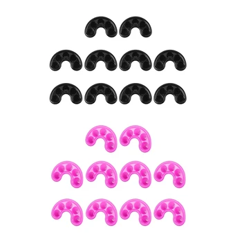 

10PCS Nail Art Soak Bowl Manicure Soaking Trays Soakers, Five Fingers Soften Dead Skin Soaking Tool