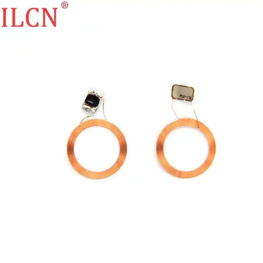 S50 1K IC 13,56 МГц FM11 RF08 MF F08 брелок с кольцом теги RFID NFC круглая медная линия голый чип контроля доступа брелок 1 шт