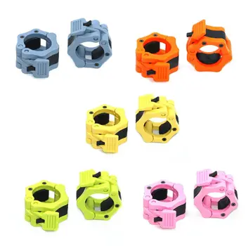 

Protable Barbell Clamp Collar Locking Spin Fitness Quick Release Pair of Dumbbell Locking Great for Pro Training Fitness