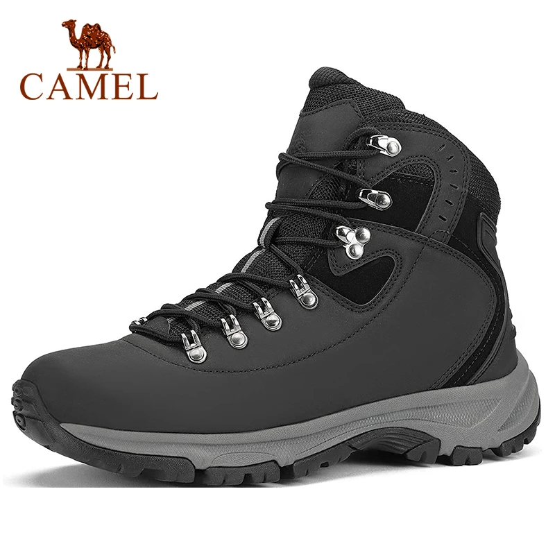 CAMEL мужские высокие водонепроницаемые кроссовки для активного отдыха треккинговые ботинки Уличная обувь противоскользящие тактические ботинки обувь американский размер 7-12