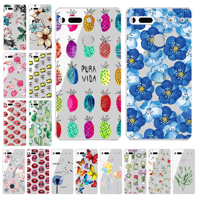 

Silicon Soft TPU Case For Essential Phone Case Transparent Clear Cover For Essential PH-1 Covers Back Coque Fundas