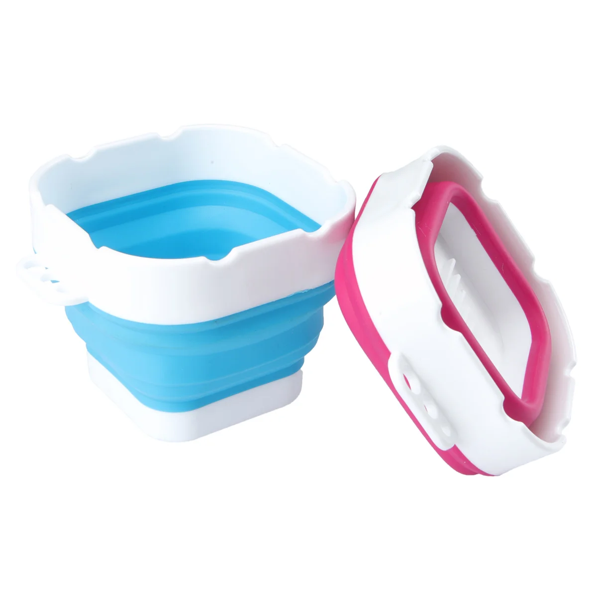 Seamiart Mini Size Silicone Folding Bucket for Washing Painting Brush Watercolor Drawing Tools Paint Pallette color palette watercolor palette