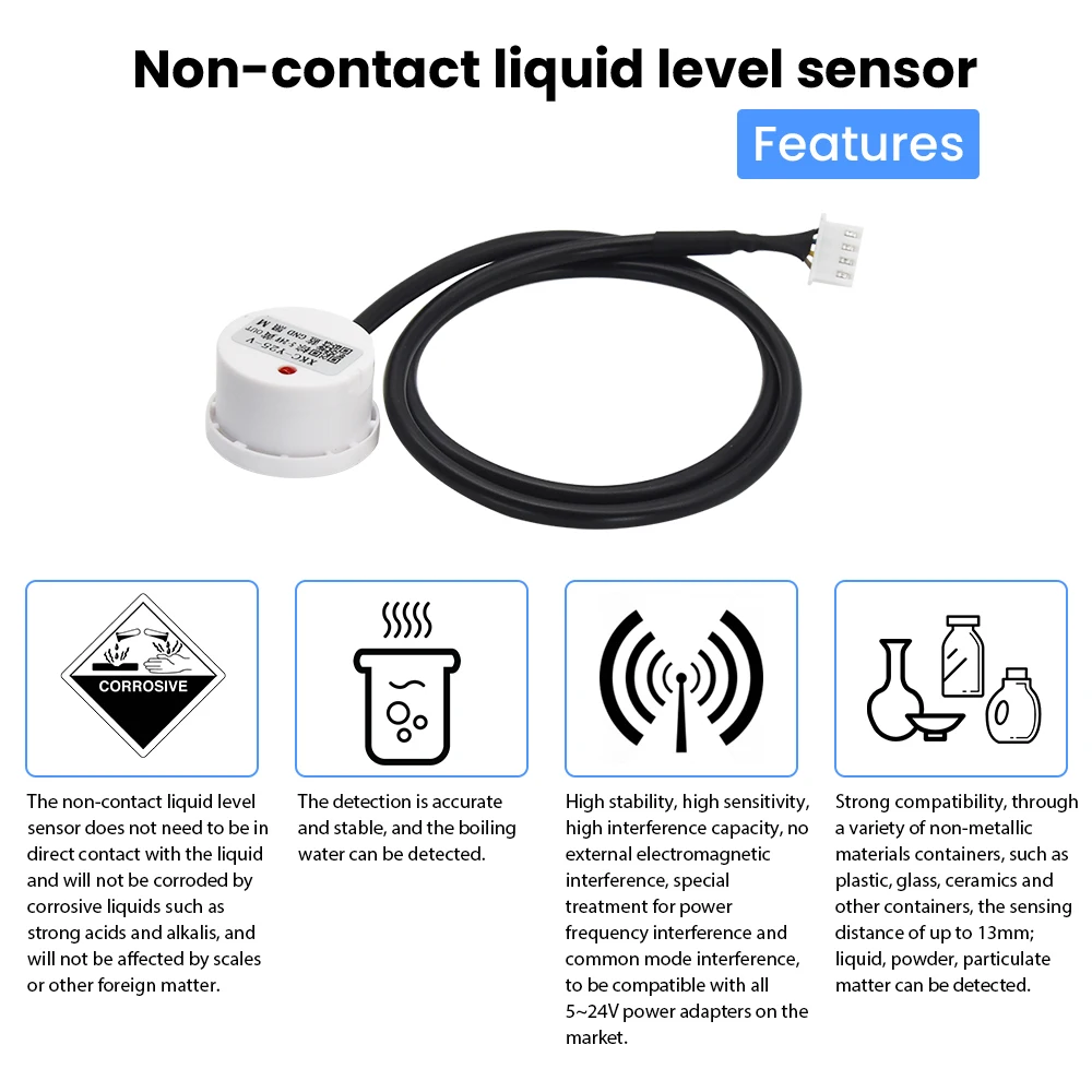 REGULATION DE NIVEAU D'EAU D'UN RESERVOIR CAPTEUR XKC Y25 ARDUINO