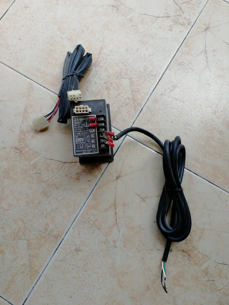 Двигатель Panasonic регулятор скорости DVUS825W1(AC 220~ 230V 25W 50~ 60Hz, с кабелем двигателя и шнуром питания), Гарантировано