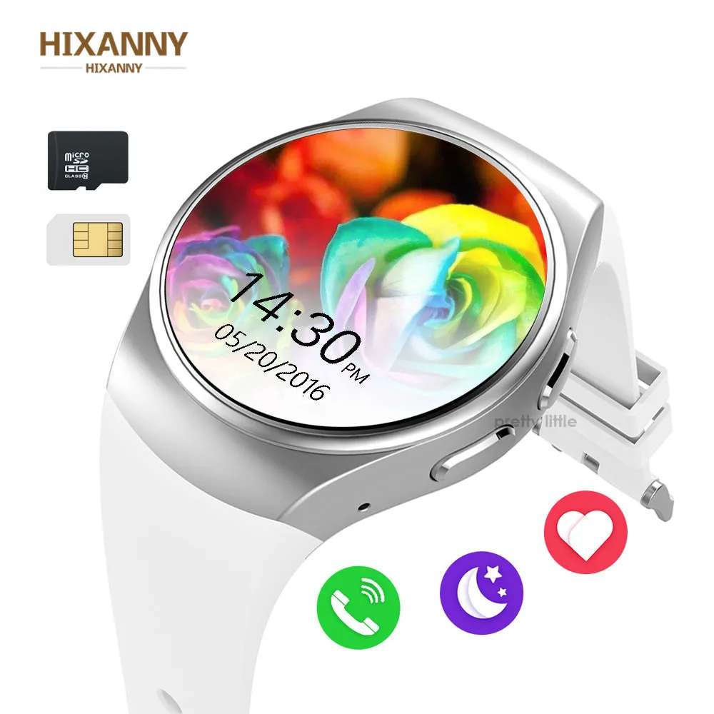 

KW18 Bluetooth Smart Watch Phone Full Screen Support SIM TF Smartwatch Heart Rate for IOS iPhone Android Samsung Xiaomi PK KW88
