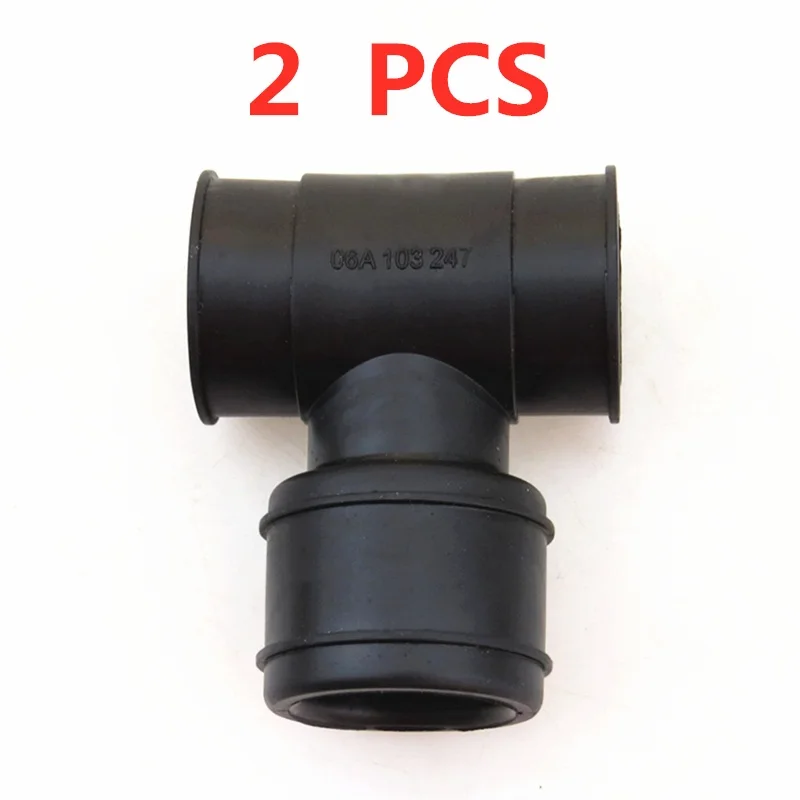 PCV 1,8 T двигатель трехходовой клапан Сапун разъем для Passat B5 Bora Golf 4 MK4 Beetle Seat Leon Toledo A3 A4 B6 B7 A6 C5 TT - Цвет: 2Xthree way pipe