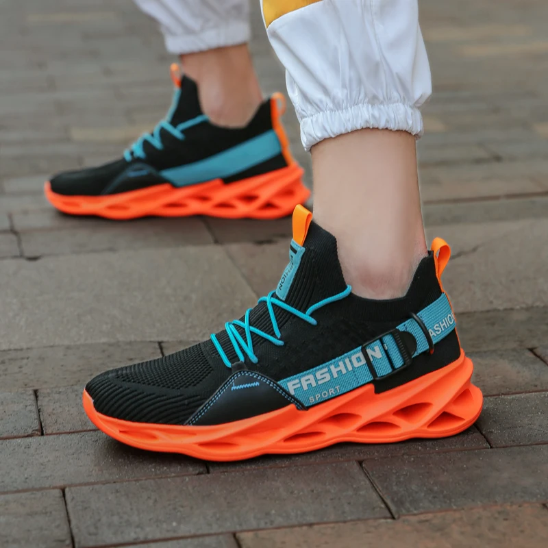 Кроссовки мужские спортивные для бега дышащие амортизирующие Легкая удобная