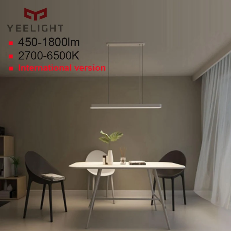 

International Version Yeelight YLDL01YL Meteorite LED Smart Dinner Pendant Lights 220V 50/60Hz Fashion APP Control Ambient Light