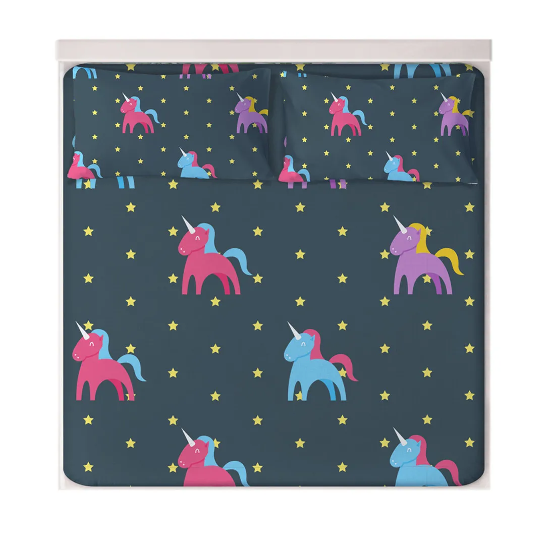 Unicorn Dreaming Fitted Sheets