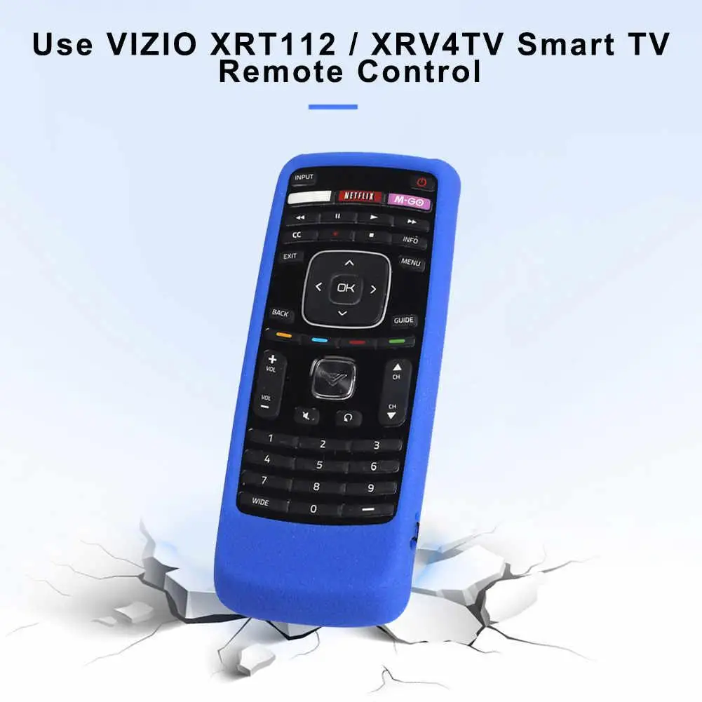 Защитный чехол для Visio XRT112 XRV4 tv Smart tv пульт дистанционного управления противоударный силиконовый чехол с кольцом аксессуары для дома