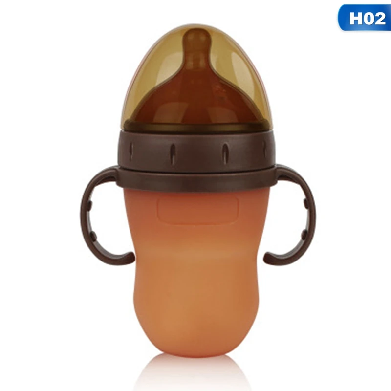 H02 150 мл, 240 мл, Детская мл, Детская мл, бутылочка для кормления молока, BPA бесплатно, бутылка, бутылка для кормления - Цвет: H02