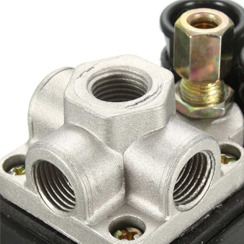 7,25-125 PSI небольшой воздушный компрессор регулятор давления 15A 240 V/AC Регулируемый воздушный регулятор клапан компрессор четыре отверстия