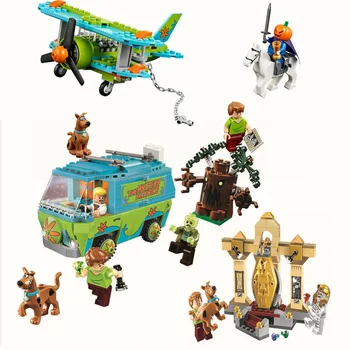 

NEW 10430 10428 Compatible Lepining Scooby Doo The Mystery Machine Building Block Toys Set Bricks Educational For Children