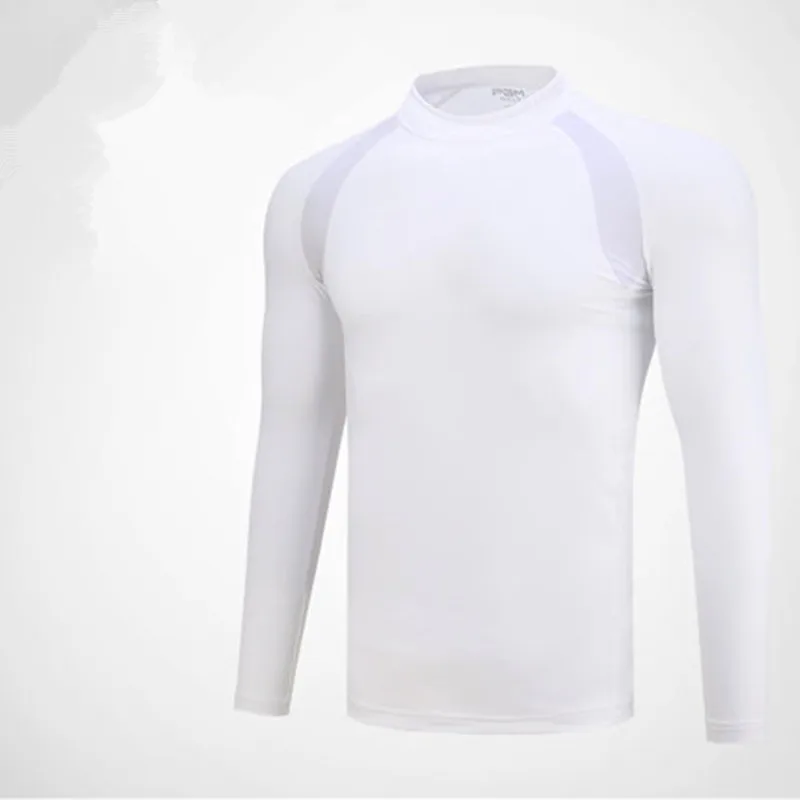 heighten collar PGM солнцезащитный козырек для гольфа Мужская дышащая ледяная Резьбовая нижняя рубашка летние спортивные мужские уличные - Цвет: heighten collar