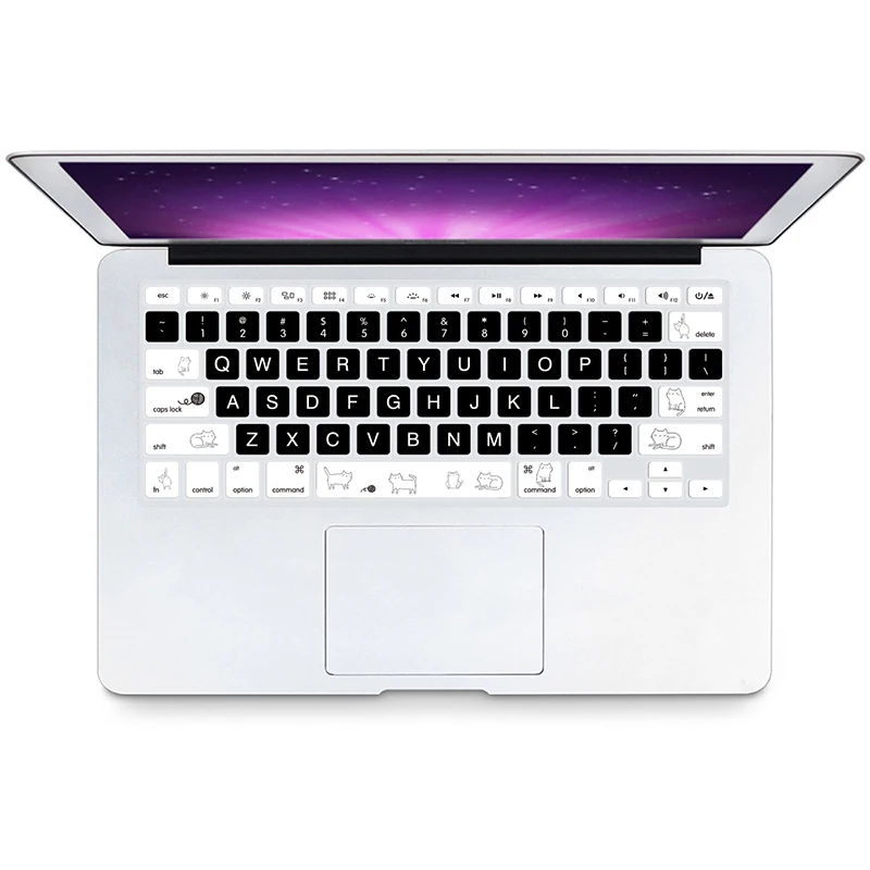 

Panda Silicone Keyboard Cover Skin Protector Protective Film For All Apple Macbook Pro Air Retina 13" 15" 17" F Air 13 Retina 13