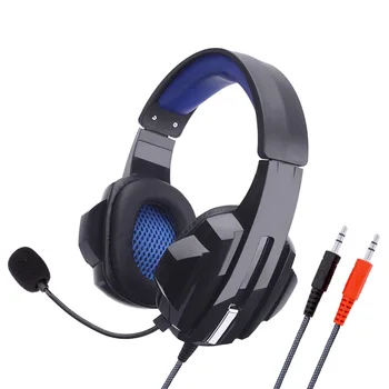 

3.5mm Wired Gaming Headphones Game Headset Noise Cancelling Earphone with Microphone Volume Control for PS4 Play Station 4 PC