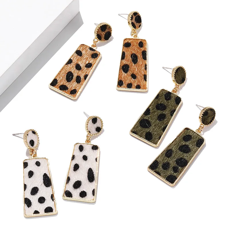 

New Bohemian Earrings Female Personality Temperament Simple Design Dangle Earrings Geometric Briincos Jewelry