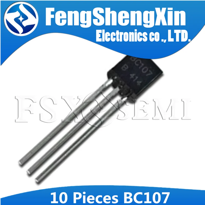 10 pc OF BC109 BC109B NPN General Purpose Transistor