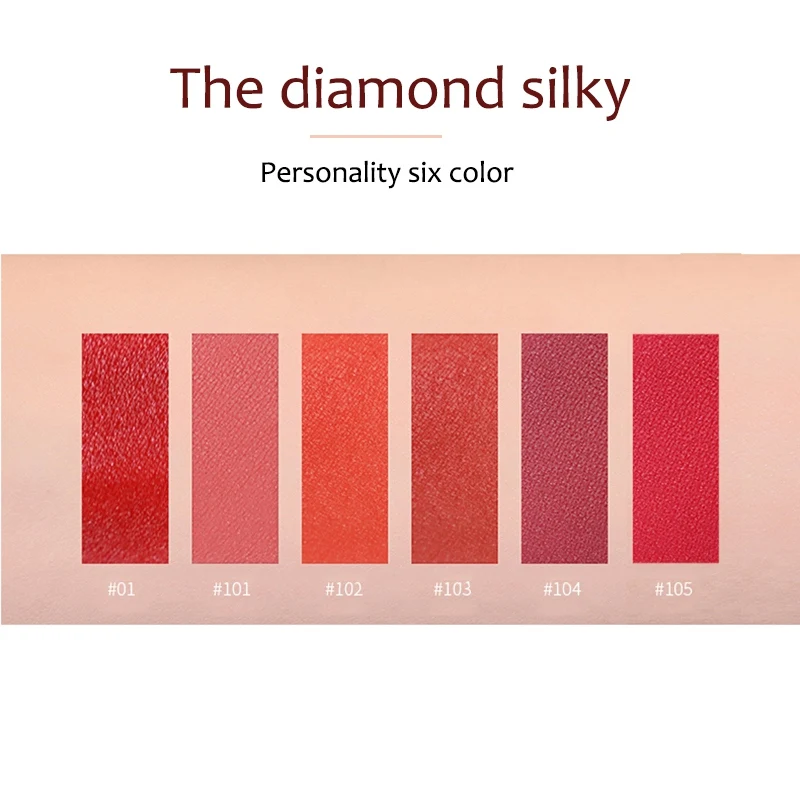 Sexy Glitter Lipstick Velvet Shimmer Diamond Lipstick Pigment Waterproof Velvet Matte Lipstick Cosmetic Beauty Lips Tools Sexy Glitter Lipstick Velvet Shimmer Diamond Lipstick Pigment Waterproof Velvet Matte Lipstick Cosmetic Beauty Lips Tools