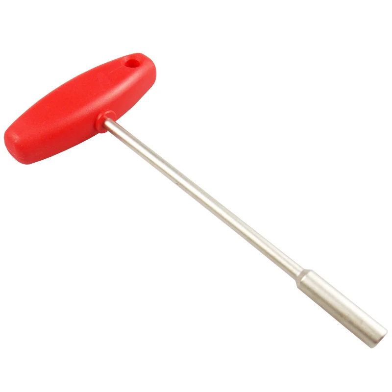 Bike Concealed Spoke Wrench T Shape Sleeve Wire Adjuster Built-in Spoke Cap Tool Hot selling bicycle accessory part