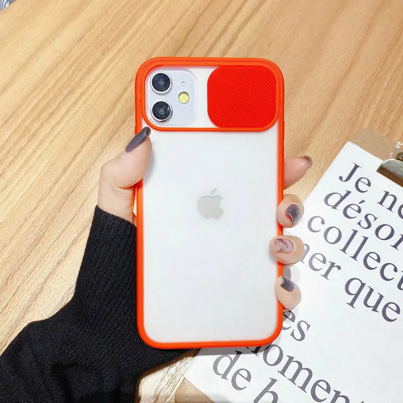 Full Camera Lens Protection Phone Case For iPhone 11 Pro Max 12 13 Mini XS MAX X XR 8 7 6 Plus SE Transparent Hard Back Cover