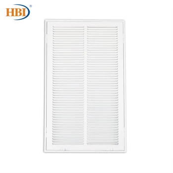 

HBI W14" x H25" Steel Air Vent Filter Return Air Grille Vent Cover White Powder Coating with Frame Ceiling and Sidewall Cover