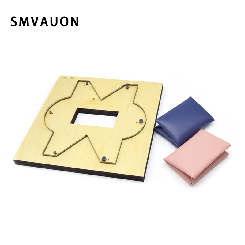 SMVAUON новые кожаные резьбонарезная фреза DIY портмоне держатель для карт бумажник