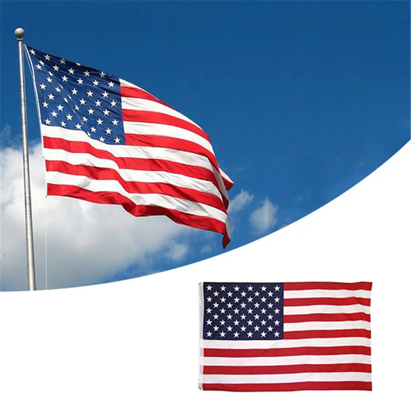 90x150 см американский флаг, флаг США, синяя линия, флаг США, полицейский Флаг США, звезды и полосы, флаг США