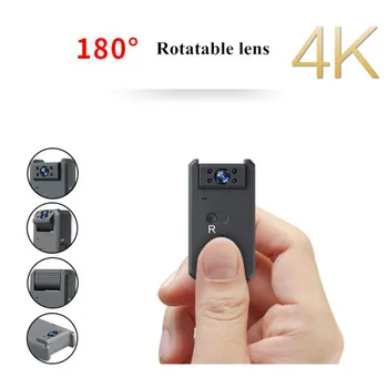 

4K Mini WiFi Camera Magnetic HD 1080P/720P Video Audio Recorder Night Vision Motion Sensor Camcorder Nanny Rotated Micro Cam