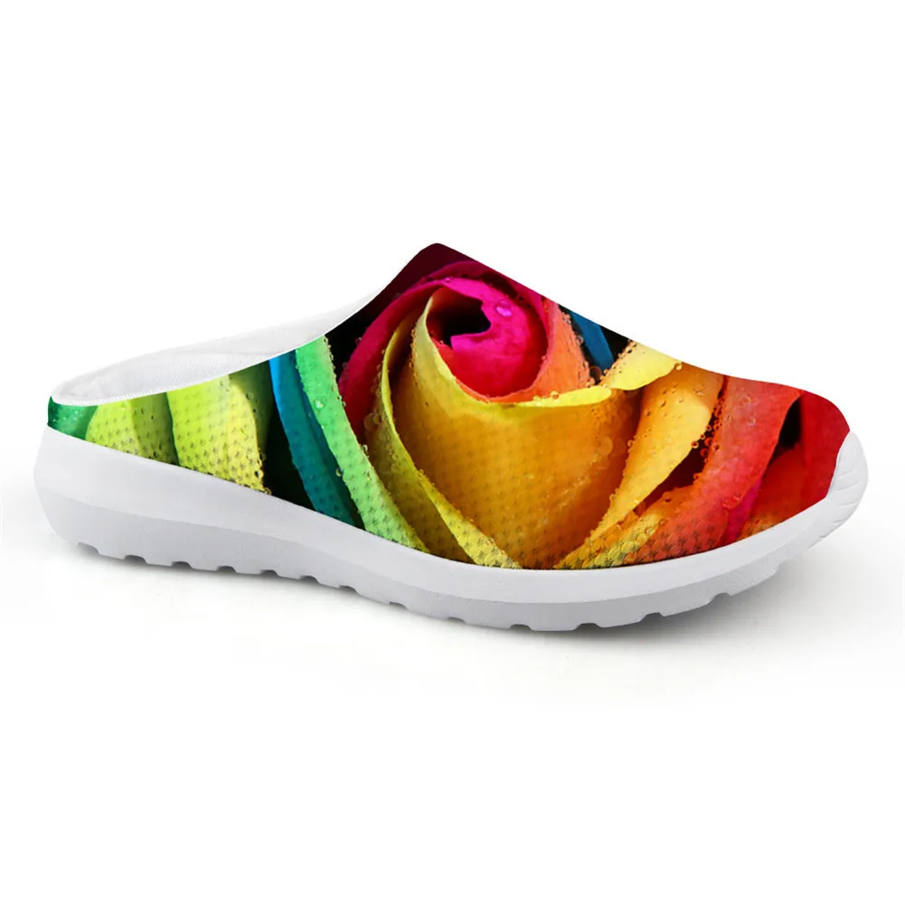 

New Style Outer Wear Hole Slippers Beach Sandals Loafers Mesh Slipper