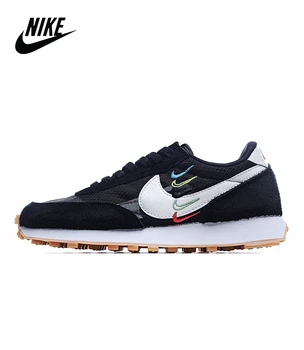 

Nike-Wmns Air Daybreak Sports Shoes for Men and Women, Original Sneakers, with Embroidered Color Hook, Size 36-45 CK2351-446