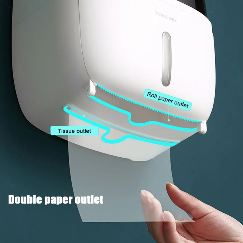 Портативный держатель для туалетной бумаги ONEUP туалета пластиковый контейнер