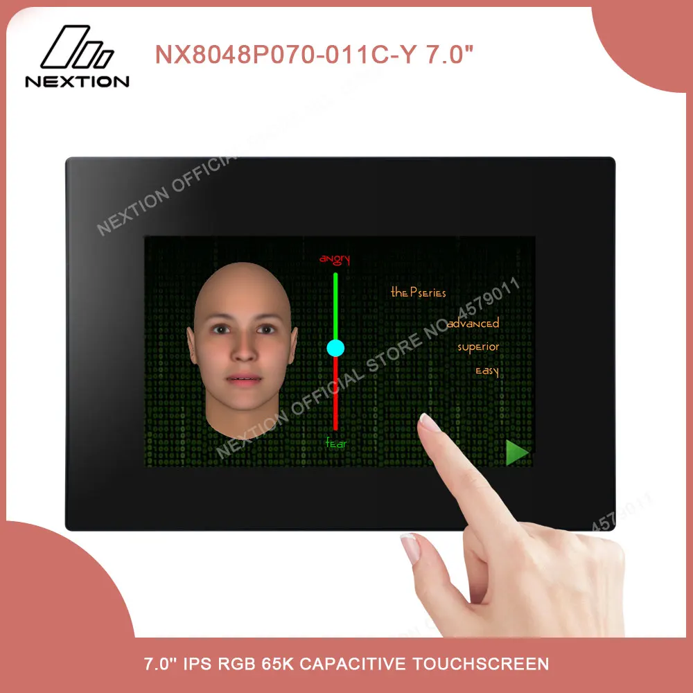 NEXTION 7," интеллектуальный Резистивный/емкостный ЖК-экран сенсорный дисплей NX8048P070-011C/R-Y Многофункциональный HMI модуль с корпусом