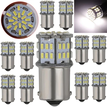 

Bright LED 1157 1156 BA15S BAY15D S25 3014 50 SMD Light Car Brake Turn Signal Reverse Lights Highlight Chip White Bulb 12V