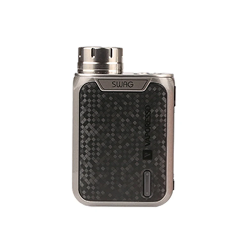 swag silver Vaporesso Swag II 80 Вт TC коробка мод с AXON чип подходит 18650 батарея Vape vs электронная сигарета Vaporesso GEN/Люкс мод - Цвет: swag silver