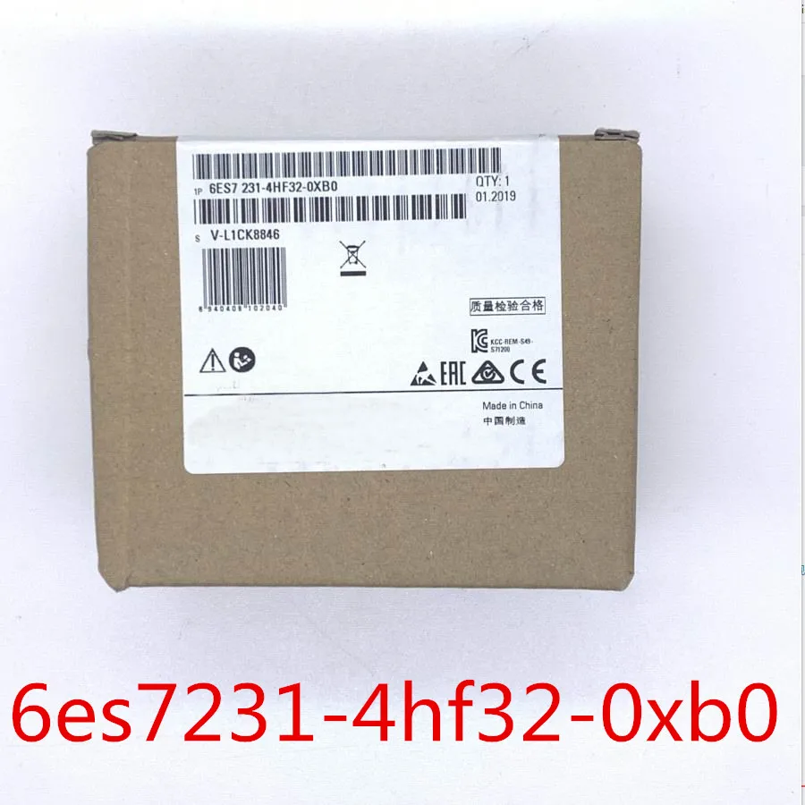 S7-1200 аналоговый вход SM 1231 модуль 6ES7231-4HF32-0XB0 6es7231-4hf32-0xb0 1200 Модуль 12 бит+ знак(13 бит АЦП