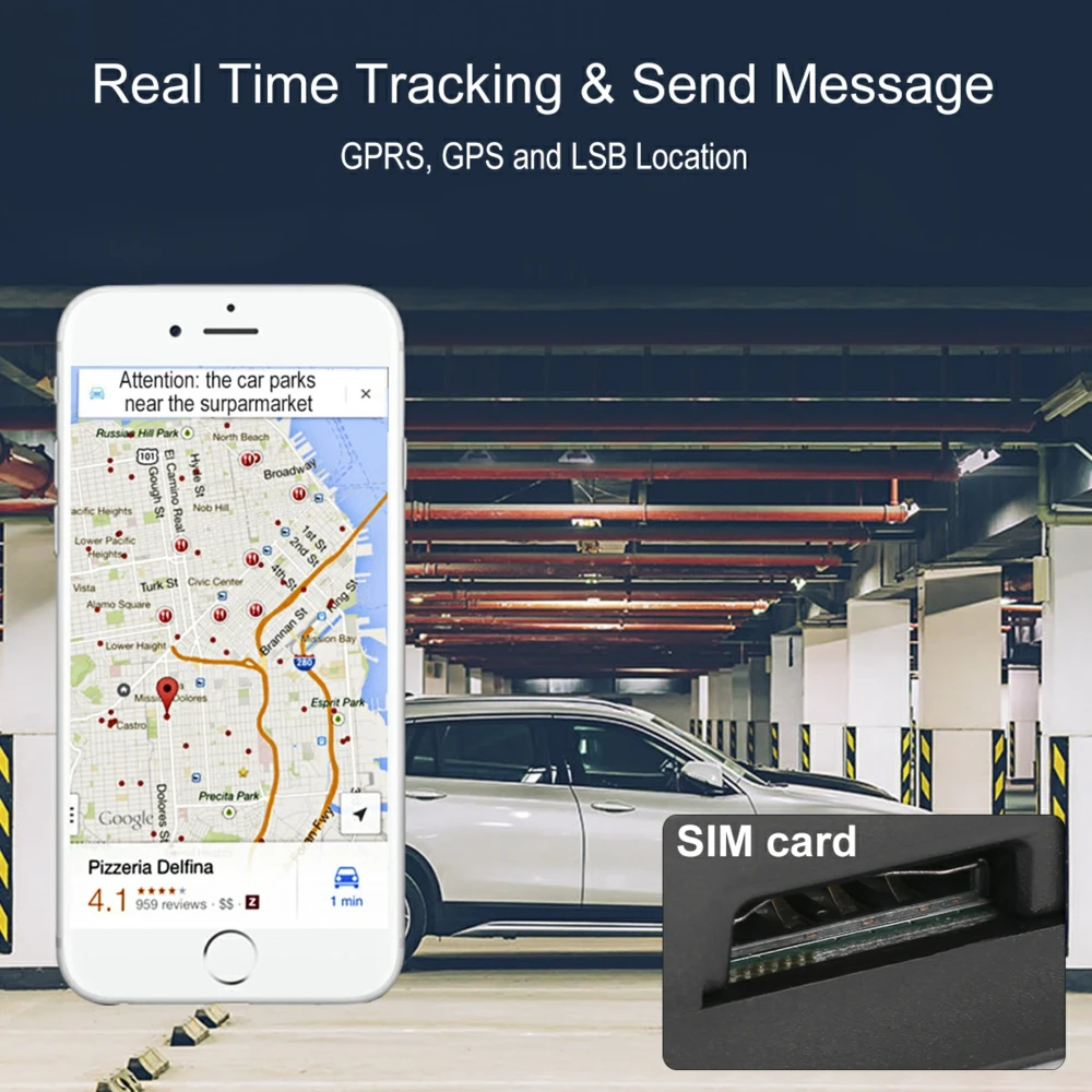 Автомобильный GPS трекер GT032 с высокоскоростным/низким энергопотреблением/вибрационной сигнализацией в режиме реального времени отслеживание функции дистанционного управления Отключение