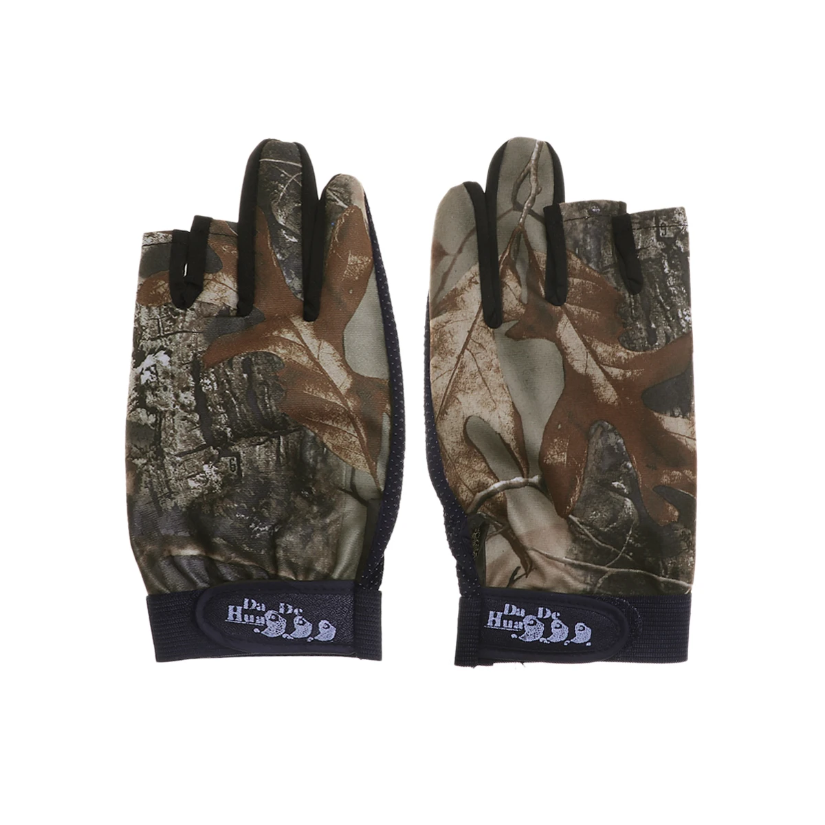 1 пара рыболовных перчаток защита от скольжения 3 пальца водоотталкивающие