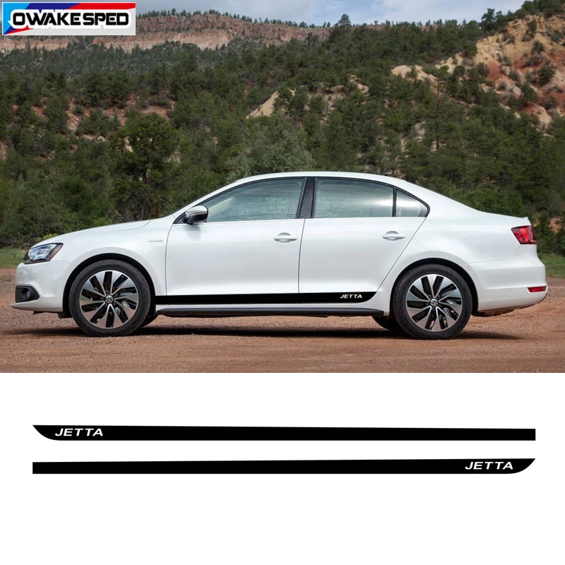 Sport Racing Stripes For Volkswagenvwjetta 20112019 Car Door Side