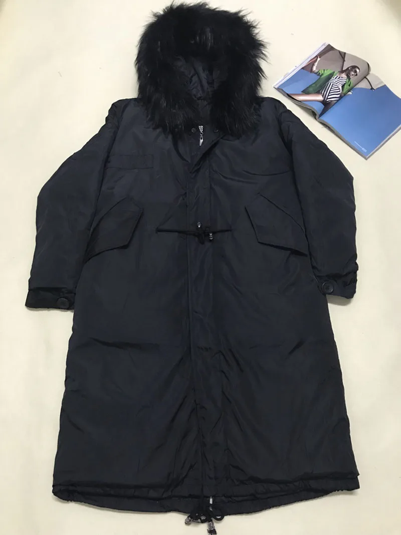 Меховая парка, зимняя женская куртка, пальто с капюшоном, длинное, большого размера плюс, женская теплая одежда, верхняя одежда, шапка