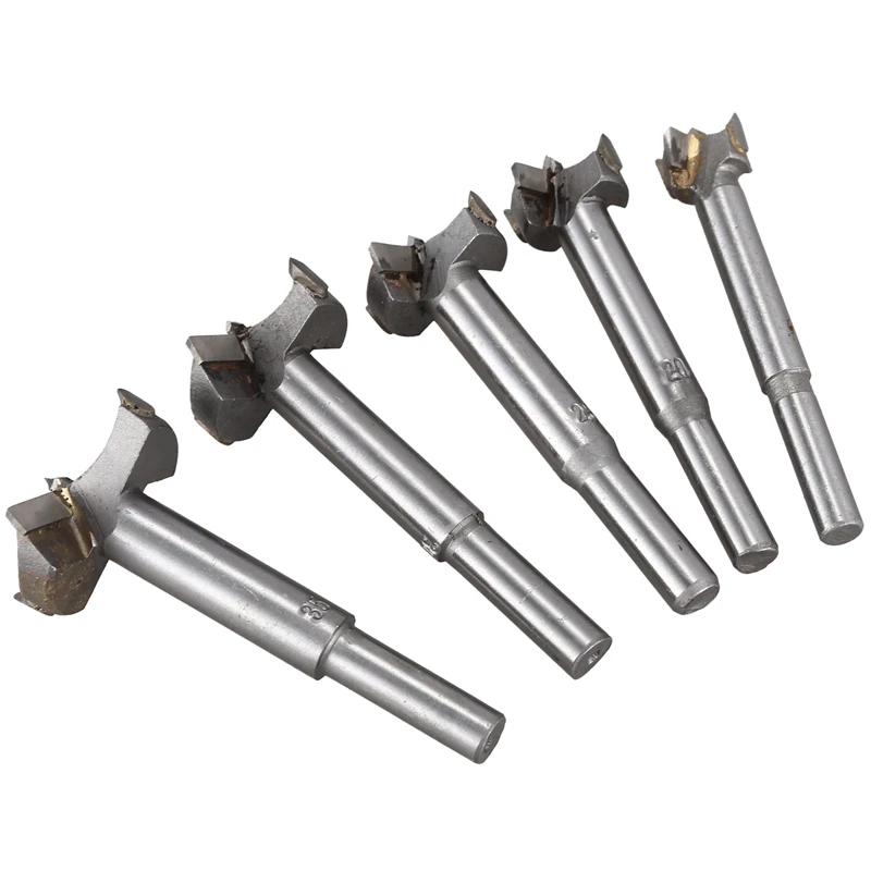 

Kit 5PCS drill built-in cylindrical drill Dia. 15 20 25 30 35 mm wood Carpenter