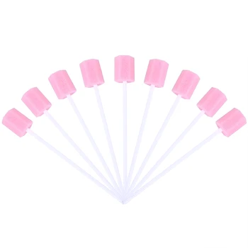 

100PCS Disposable Portable Mouth Sponge Swabs for Tooth Cleaning