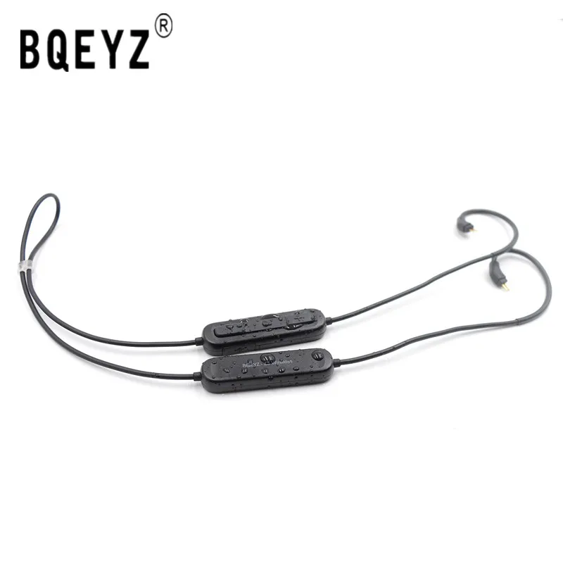 BQEYZ Z3 беспроводной Bluetooth 5,0 AptX-HD кабель MMCX/0,78 мм разъем водонепроницаемые наушники с кабелем для BQ3 KC2 T2 N1 P1 NO. 3 S2 KANAS
